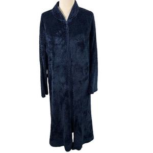 🌿4/$35🌿 GEORGE‎ Blue Zip Up Robe (M)